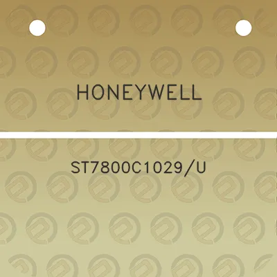 honeywell-st7800c1029u