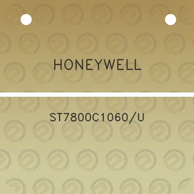 honeywell-st7800c1060u