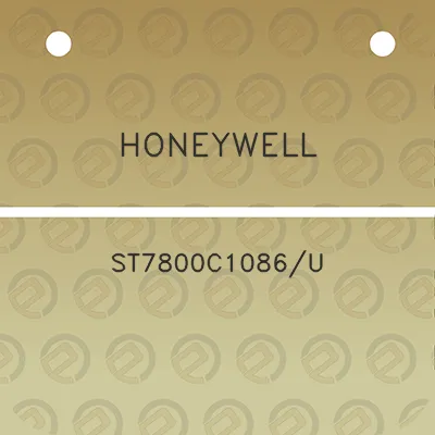 honeywell-st7800c1086u