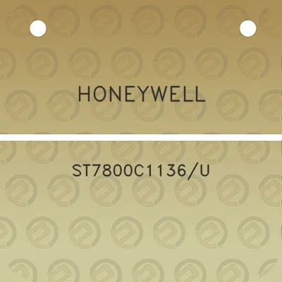 honeywell-st7800c1136u