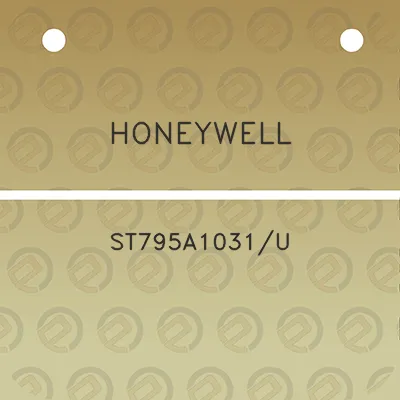 honeywell-st795a1031u