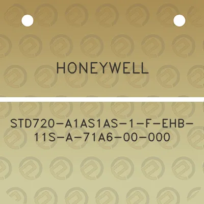 honeywell-std720-a1as1as-1-f-ehb-11s-a-71a6-00-000