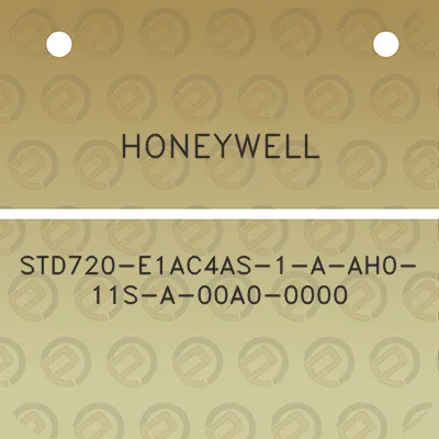 honeywell-std720-e1ac4as-1-a-ah0-11s-a-00a0-0000