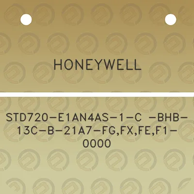 honeywell-std720-e1an4as-1-c-bhb-13c-b-21a7-fgfxfef1-0000