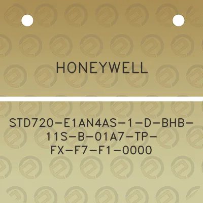 honeywell-std720-e1an4as-1-d-bhb-11s-b-01a7-tp-fx-f7-f1-0000