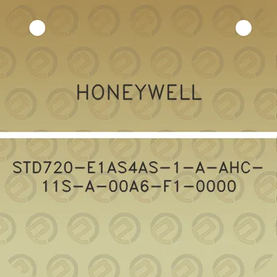 honeywell-std720-e1as4as-1-a-ahc-11s-a-00a6-f1-0000