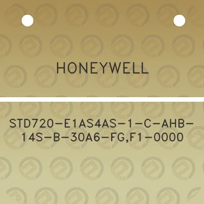 honeywell-std720-e1as4as-1-c-ahb-14s-b-30a6-fgf1-0000