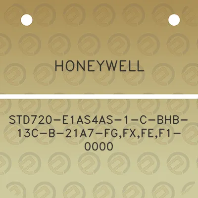 honeywell-std720-e1as4as-1-c-bhb-13c-b-21a7-fgfxfef1-0000