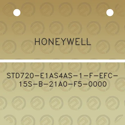 honeywell-std720-e1as4as-1-f-efc-15s-b-21a0-f5-0000