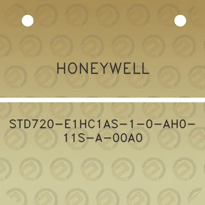 honeywell-std720-e1hc1as-1-0-ah0-11s-a-00a0