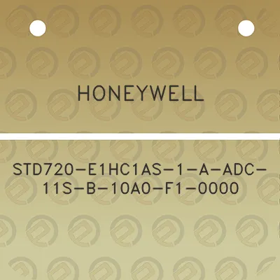 honeywell-std720-e1hc1as-1-a-adc-11s-b-10a0-f1-0000