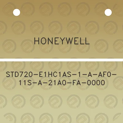 honeywell-std720-e1hc1as-1-a-af0-11s-a-21a0-fa-0000