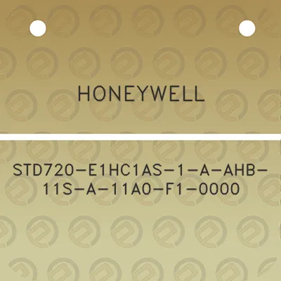 honeywell-std720-e1hc1as-1-a-ahb-11s-a-11a0-f1-0000