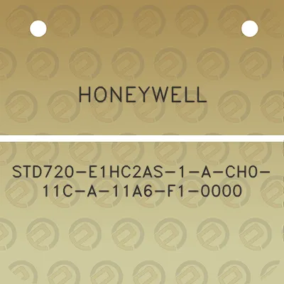 honeywell-std720-e1hc2as-1-a-ch0-11c-a-11a6-f1-0000