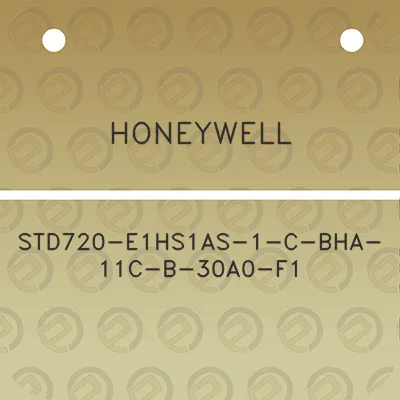 honeywell-std720-e1hs1as-1-c-bha-11c-b-30a0-f1