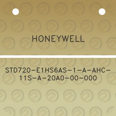 honeywell-std720-e1hs6as-1-a-ahc-11s-a-20a0-00-000