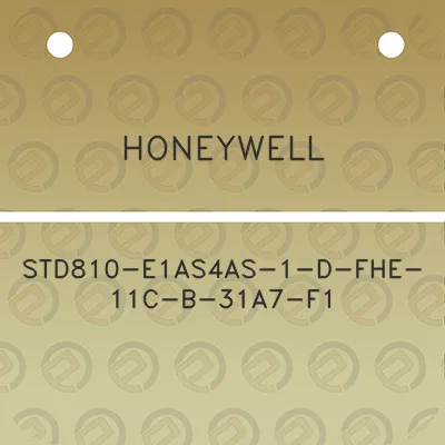 honeywell-std810-e1as4as-1-d-fhe-11c-b-31a7-f1