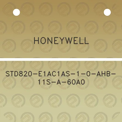 honeywell-std820-e1ac1as-1-0-ahb-11s-a-60a0