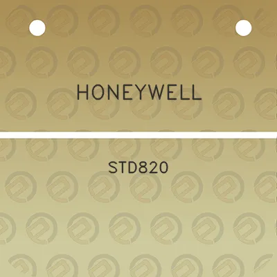 honeywell-std820