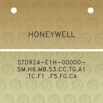 honeywell-std924-e1h-00000-smh6mbs3cctga1-tcf1-f5fgca