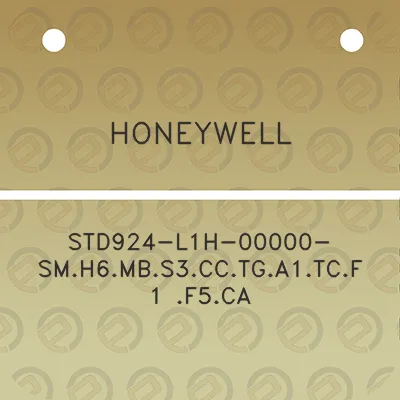 honeywell-std924-l1h-00000-smh6mbs3cctga1tcf1-f5ca