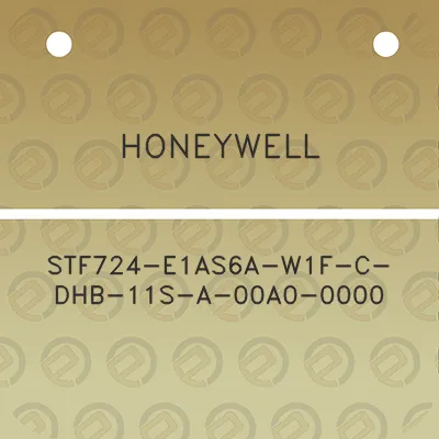 honeywell-stf724-e1as6a-w1f-c-dhb-11s-a-00a0-0000