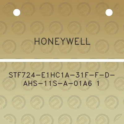 honeywell-stf724-e1hc1a-31f-f-d-ahs-11s-a-01a6-1