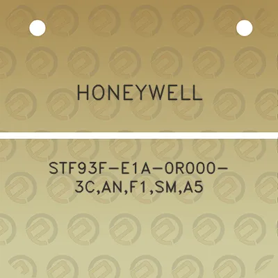 honeywell-stf93f-e1a-0r000-3canf1sma5