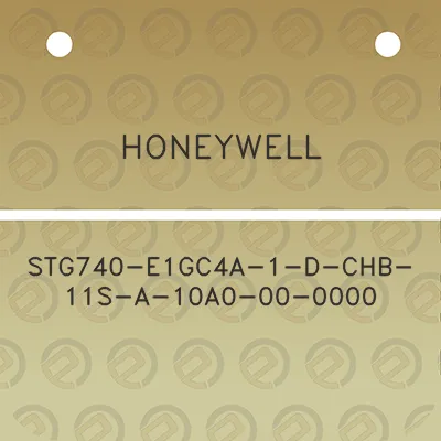 honeywell-stg740-e1gc4a-1-d-chb-11s-a-10a0-00-0000