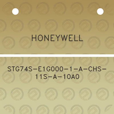 honeywell-stg74s-e1g000-1-a-chs-11s-a-10a0