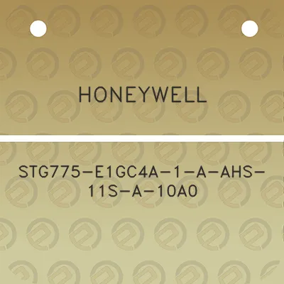 honeywell-stg775-e1gc4a-1-a-ahs-11s-a-10a0