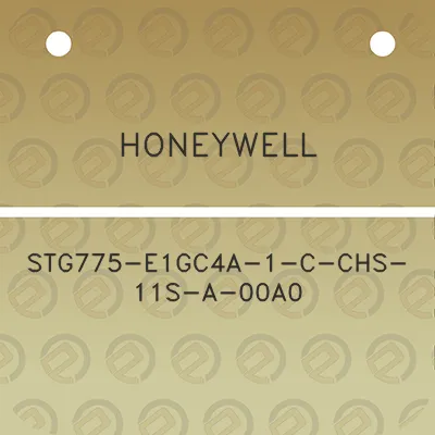 honeywell-stg775-e1gc4a-1-c-chs-11s-a-00a0