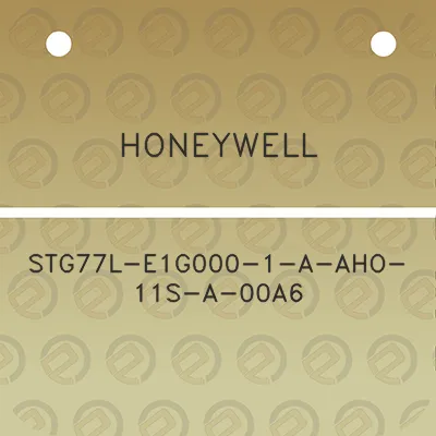 honeywell-stg77l-e1g000-1-a-aho-11s-a-00a6