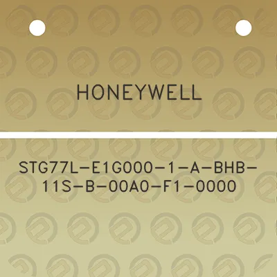 honeywell-stg77l-e1g000-1-a-bhb-11s-b-00a0-f1-0000