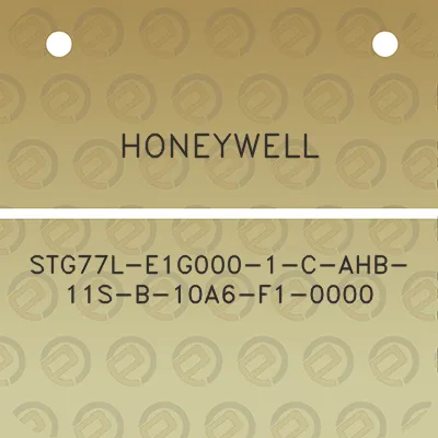 honeywell-stg77l-e1g000-1-c-ahb-11s-b-10a6-f1-0000