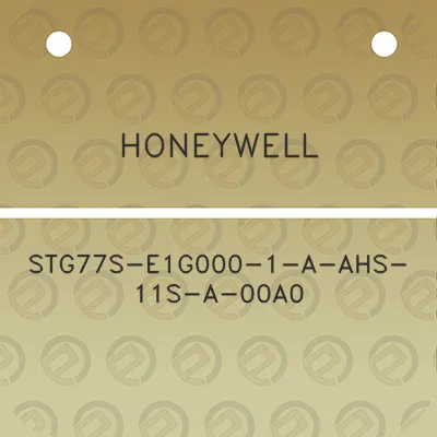 honeywell-stg77s-e1g000-1-a-ahs-11s-a-00a0