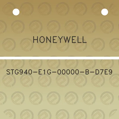 honeywell-stg940-e1g-00000-b-d7e9