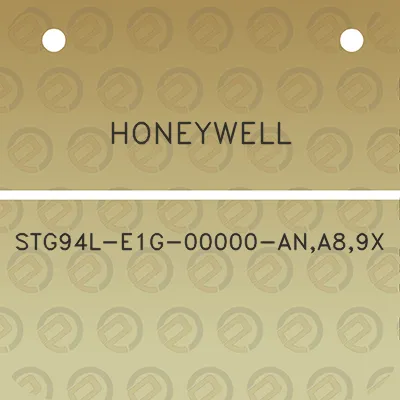 honeywell-stg94l-e1g-00000-ana89x