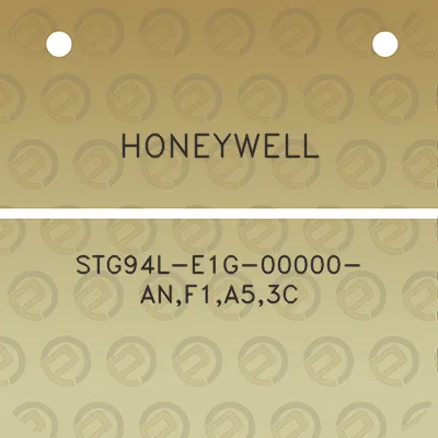 honeywell-stg94l-e1g-00000-anf1a53c