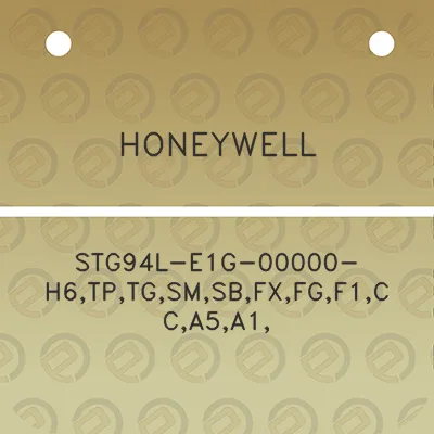 honeywell-stg94l-e1g-00000-h6tptgsmsbfxfgf1cca5a1