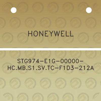 honeywell-stg974-e1g-00000-hcmbs1svtc-f1d3-212a