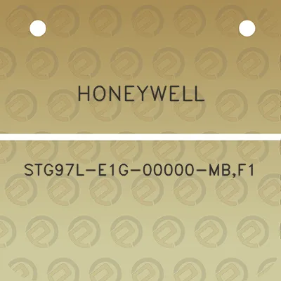 honeywell-stg97l-e1g-00000-mbf1