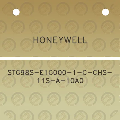 honeywell-stg98s-e1g000-1-c-chs-11s-a-10a0