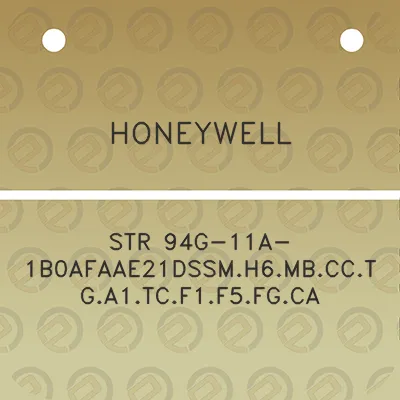 honeywell-str-94g-11a-1b0afaae21dssmh6mbcctga1tcf1f5fgca