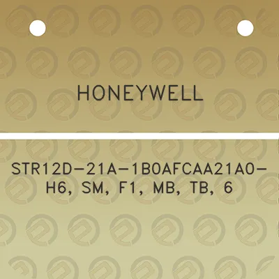 honeywell-str12d-21a-1b0afcaa21a0-h6-sm-f1-mb-tb-6