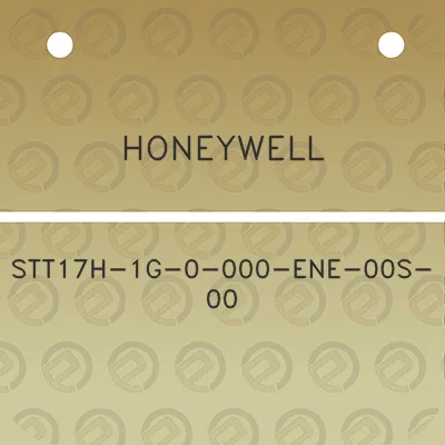 honeywell-stt17h-1g-0-000-ene-00s-00