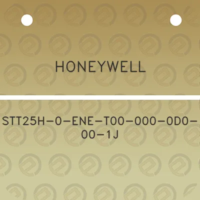 honeywell-stt25h-0-ene-t00-000-0d0-00-1j