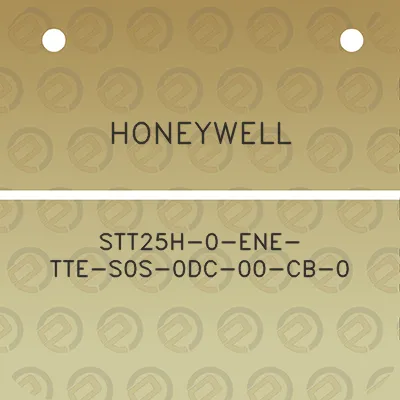 honeywell-stt25h-0-ene-tte-s0s-0dc-00-cb-0