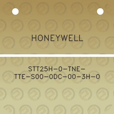 honeywell-stt25h-0-tne-tte-s00-0dc-00-3h-0