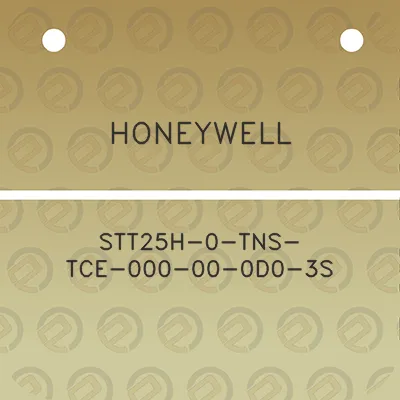 honeywell-stt25h-0-tns-tce-000-00-0d0-3s